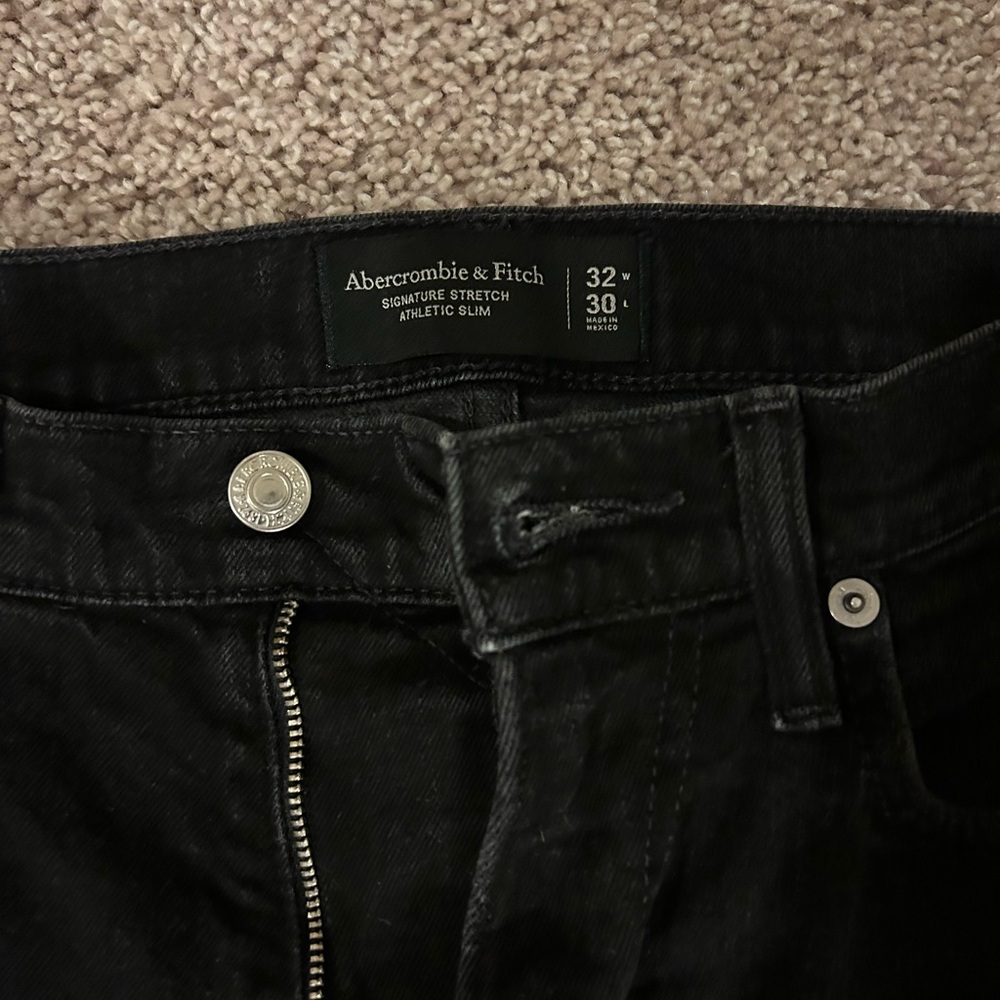 Abercrombie & Fitch Black Denim
